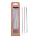 Candles - Silver Extra Tall with Holders Pk/16