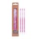 Candles Tall - Pink Marble Pk/6 - Elegant Tall Candles