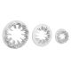 Floral Cutters - S/M/L Carnation Calyx Set of 3