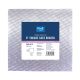 Baking Essentials Square Cake Board (203mm / 8”), Set of 3 - Reliable Support for Square Cakes