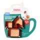Mini Gingerbread House Mug Hugger Christmas Cookie Cutters (Set of 3)