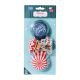 Santa's Coming to Town Christmas Cupcake & Topper Set (24 Pieces)