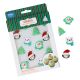 Christmas Edible Sugar Decorations - North Pole Express (12 Pack)
