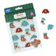Christmas Edible Sugar Decorations - Festive Feels (12 Pack)