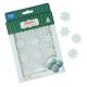 Christmas Edible Sugar Decorations - Let it Snow (12 Pack)