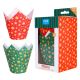 Stars Christmas Tulip Muffin Cases (24 Pack)