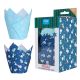 Frosty Christmas Tulip Muffin Cases (24 Pack)