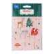 Enchanted Forest Christmas Cupcake Toppers (24 Pack)
