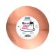 Mirror Cake Card - Round Rose Gold 203 mm (8-Inch), Pack of 3