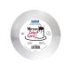 Mirror Cake Card - Round Silver 152 mm (6-Inch), Pack of 3