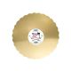 Mirror Cake Card - Scallop Gold 305 mm (12-Inch), Pack of 3