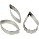 Stainless Steel Cutters - Cattleya Orchid Set of 3
