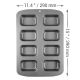 Non Stick - 8 Cup Mini Oblong Cake Pan (39 x 29 x 3.8cm / 15 x 11.4 x 1.5â€)