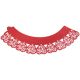 Cupcake Wrappers - Red Heart Cupcake Wrappers Pk/12