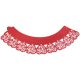 Cupcake Wrappers - Red Heart Cupcake Wrappers Pk/12