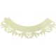 Cupcake Wrappers - Dove Ivory Pk/12