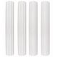 Plastic Hollow Pillars Pk/4 (152mm / 6â€) White