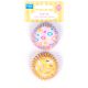 Easter Mini Foil-Lined Cupcake Cases - Set of 60