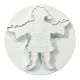 Novelty Plunger Cutter - XL Father Christmas with Embossing (120mm / 4.7â€)