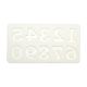 Great Impressions Silicone Mould Numerals
