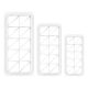 Geometric MultiCutter - Right Angle, Set of 3
