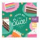 Save Me a Slice' Green Greeting Card - Witty Greeting for Cake Enthusiasts