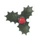 Paper/Plastic Holly - 25mm - Pack of 500