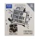 XL Out the Box Sprinkle Mix - Football 250g - Football-themed Sprinkle Mix - 250g