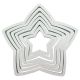 Classic Shapes Cutters - Star Set of 6