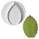 Foliage Plunger Cutters - XXXL Veined Rose Leaf (55mm / 2.2â€)