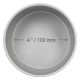 Round Cake Pan (102 x 76mm / 4 x 3