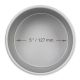 Round Cake Pan (127 x 51mm / 5 x 2inch) - Standard Round Cake Pan