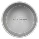 Round Cake Pan (127 x 76mm / 5 x 3