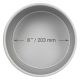 Round Cake Pan (203 x 102mm / 8 x 4