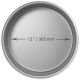 Round Cake Pan (305 x 51mm / 12 x 2inch) - Standard Deep Round Cake Pan