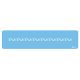 JEM Stencil - Scroll Border (153 x 6mm / 6 x 0.2â€)