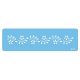 JEM Stencil - Daisy Scroll Border (170 x 23mm / 6.7 x 1â€)