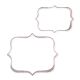 Cookie & Cake Plaque Style 1 Set of 2