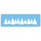 JEM Stencil - Christmas Forest (187 x 46mm / 7.3 x 2â€)