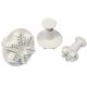 Novelty Plunger Cutter - S/M/L Snowflake Set of 3