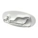 Novelty Plunger Cutters - Small Sleigh (65mm / 2.6â€)