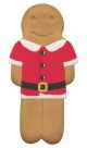 Santa's Jacket Sugar Plaque - Pack of 160