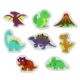 Sugar Decorations - Dinosaur & Volcano Theme