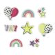 Sugar Decorations - Pastel Rainbow Sugarettes