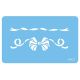 JEM Stencil - Festive Bow And Ribbon (114 x 45mm / 4.5 x 1.8â€)