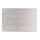 Silver Oblong Cake Board - 304x254mm (12x10