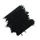 25 x 6 Inch Black Plastic Cake Pop Sticks