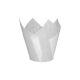 Satin Silver Cupcake Box Luxury Holds 4
