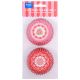 Valentines Foil-Lined Cupcake Cases - Vintage Valentine, Set of 60