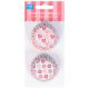 Valentines Mini Foil-Lined Cupcake Cases - Pretty Sweet, Set of 60